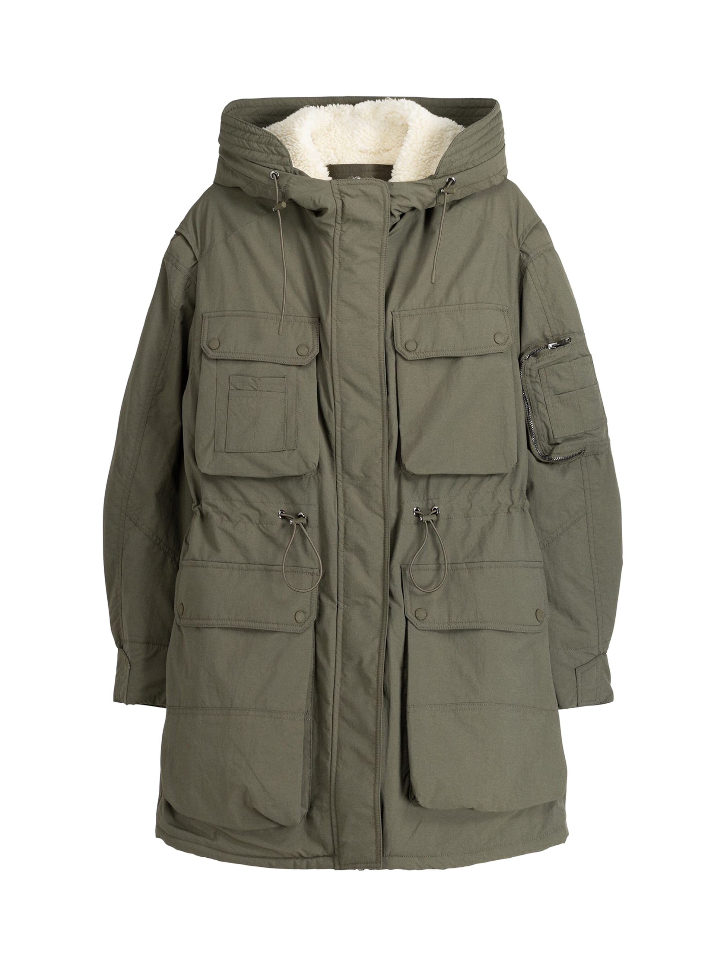 Parka femme bershka hot sale