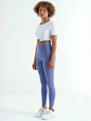 Tommy Life Skinny Leggings in Blue