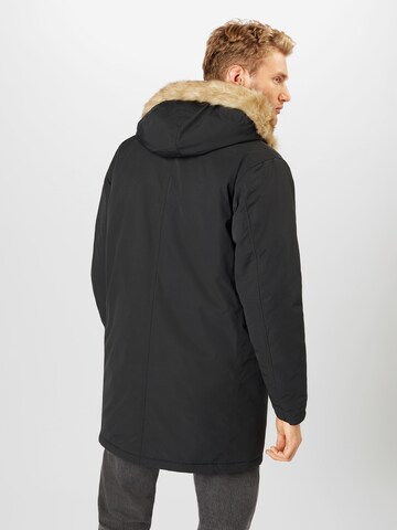 Regular fit Parka invernale 'Woodside Long Utlty Prka' di LEVI'S ® in nero