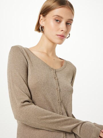 minus Knit Cardigan 'Laura' in Brown