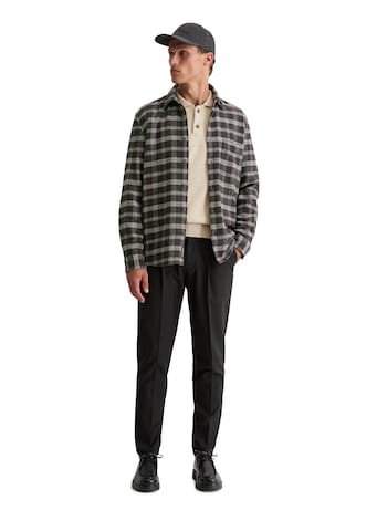 Marc O'Polo Regular fit Overhemd in Zwart