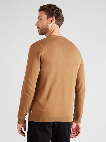 JACK & JONES Sweter w kolorze brązowy