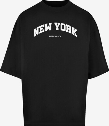 T-Shirt 'New York' Merchcode en noir : devant