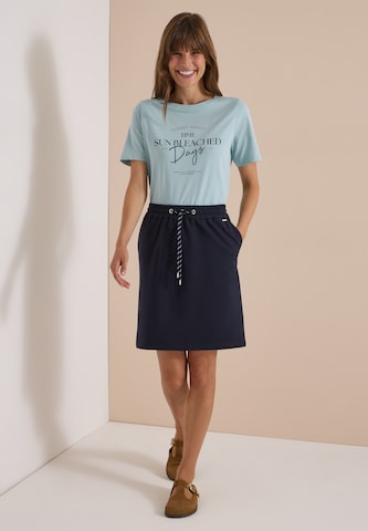CECIL Skirt in Blue: front