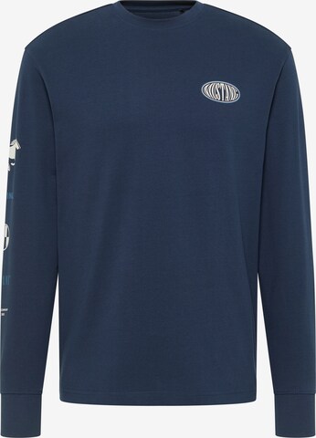 MUSTANG Sweatshirt in Blue: front