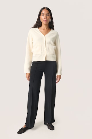 Cardigan 'SLCalisa' SOAKED IN LUXURY en beige
