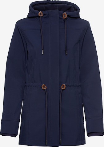 VIVANCE Between-Season Jacket in Blue: front