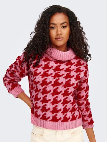 ONLY Пуловер 'Jaxie' в лилав