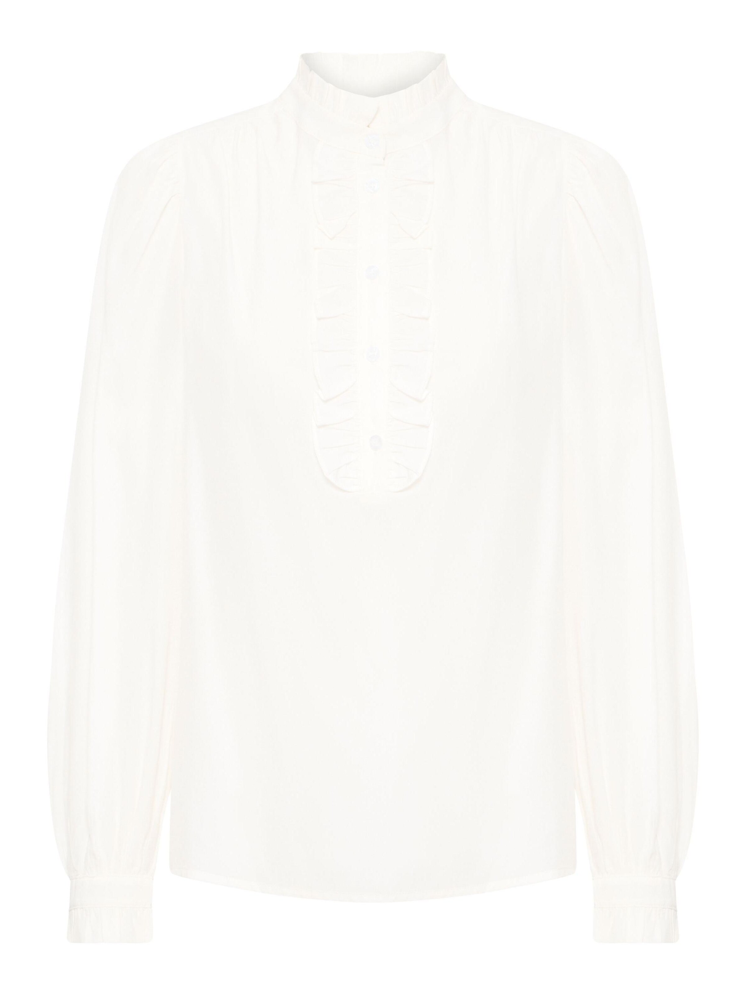 b.young Blouse 'FENJA' in Wit: voorkant