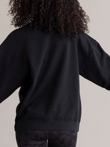 Hey Honey Sweatshirt 'Sweater Cotton' in Zwart