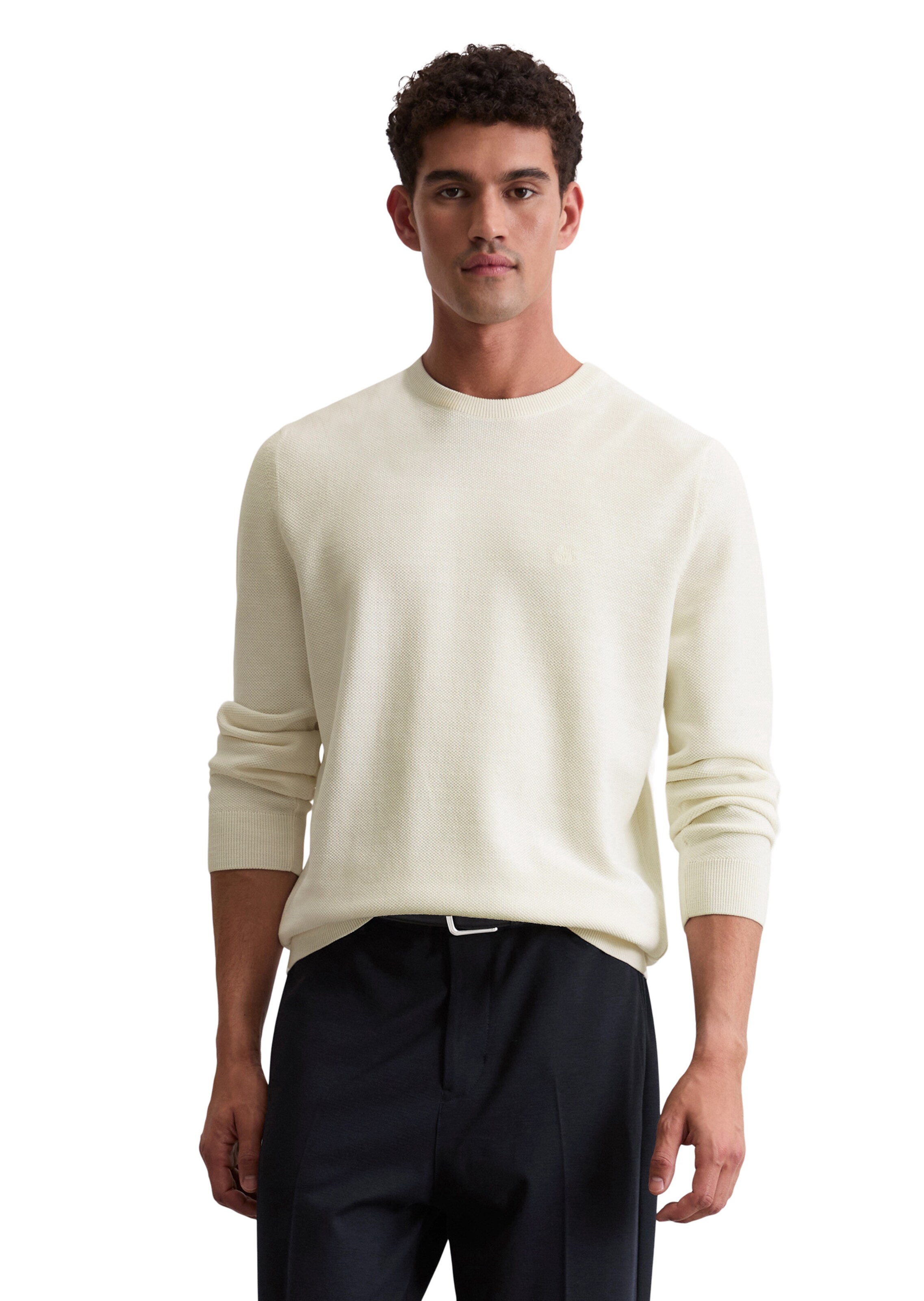 Marc O'Polo Sweater in White: front