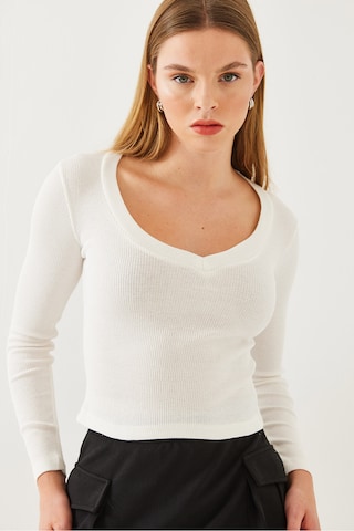 Bianco Lucci - Jersey en blanco: frente