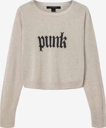 AllSaints Neulepaita 'DEETZ' värissä valkoinen: etupuoli