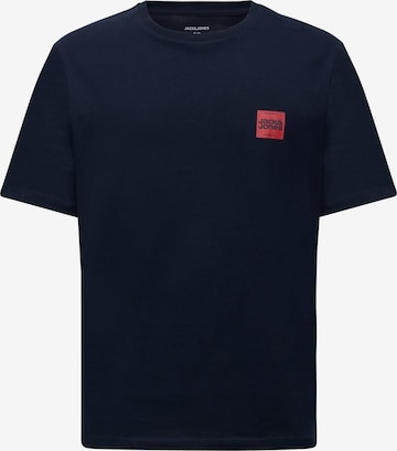 T-Shirt 'JWHBRANDY' JACK & JONES en bleu : devant
