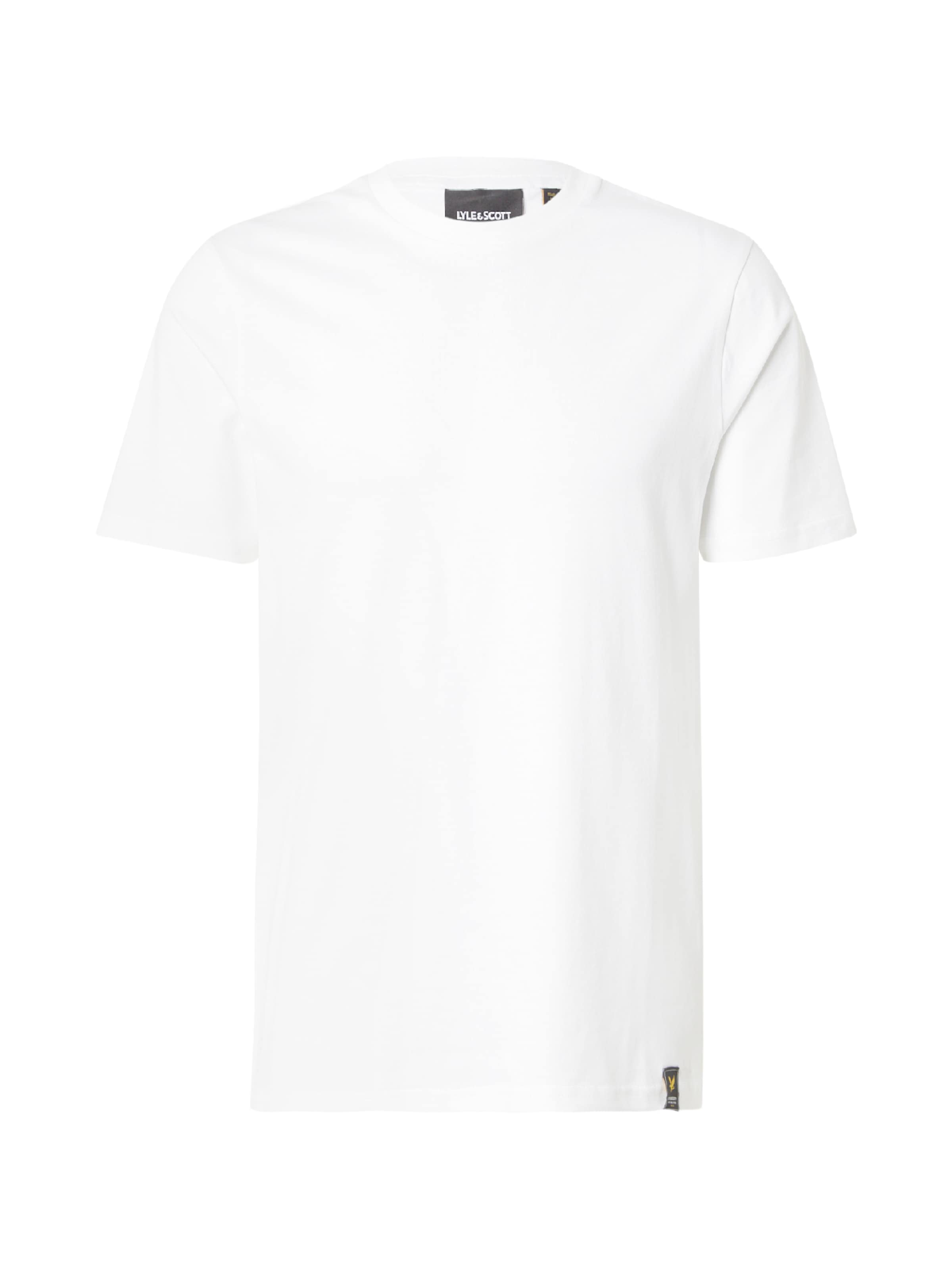 Lyle & Scott Футболка 'Clamp' в Белый: спереди