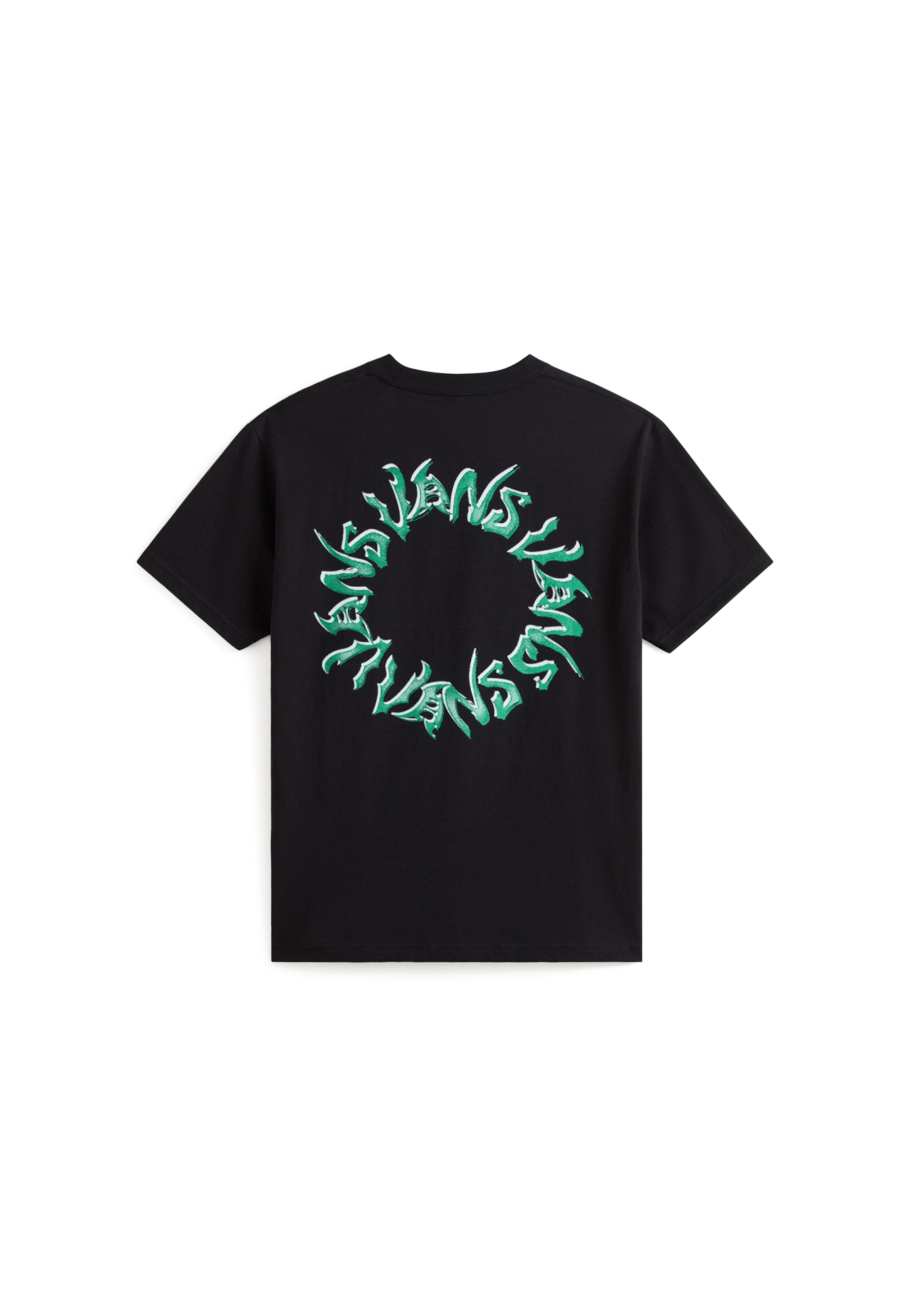 VANS Shirt 'Wild Circle' in Wit