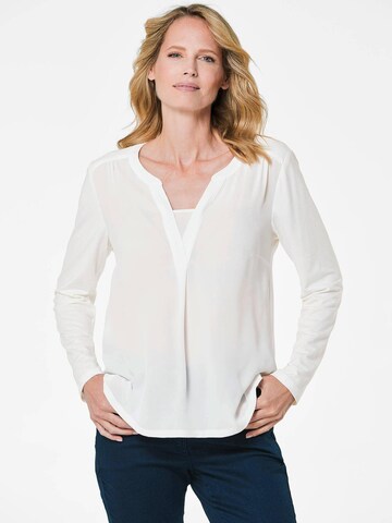 Chemisier Goldner en blanc : devant