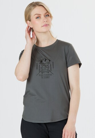 Whistler T-Shirt 'Tergo' in Grau: Vorderseite