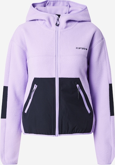 ICEPEAK Athletic fleece jacket 'CAPRI' in Navy / Lavender, Item view