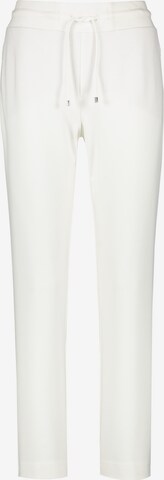 GERRY WEBER Loose fit Trousers in White: front