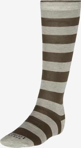 Chaussettes Boggi Milano en beige : devant