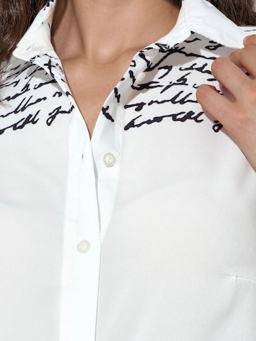 Abito camicia di MSN Collection in bianco