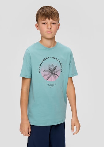 T-Shirt s.Oliver Junior en vert : devant
