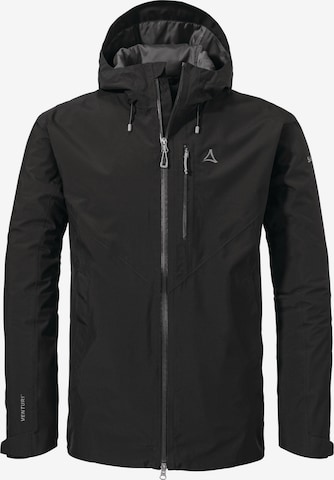 Veste outdoor ' Hiking Jacket Style Mauku MNS ' Schöffel en noir : devant