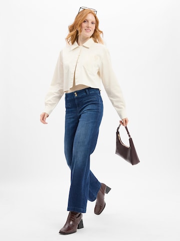 Cambio Regular Jeans 'Tessa' in Blau