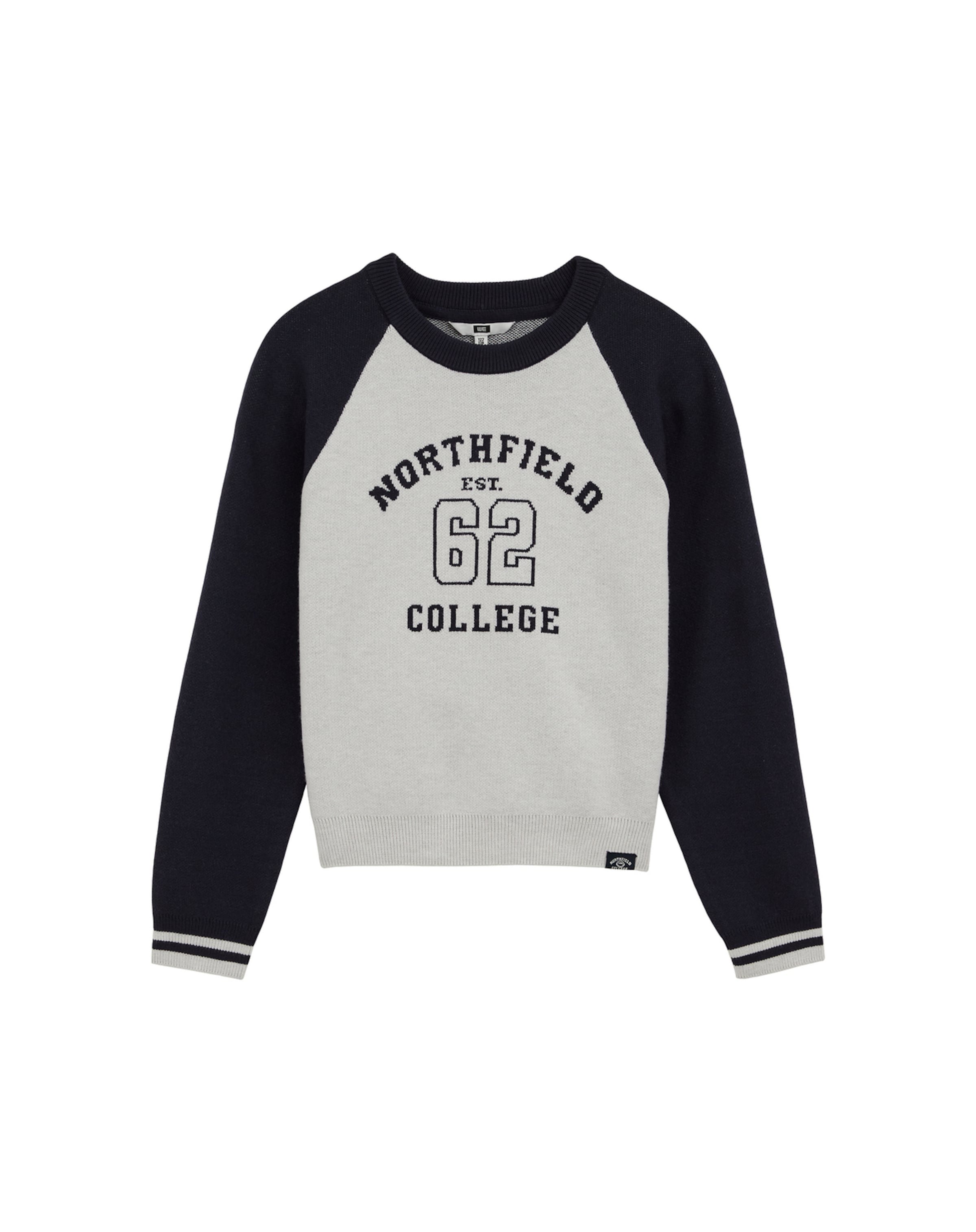 WE Fashion Sweter w kolorze szary: przód