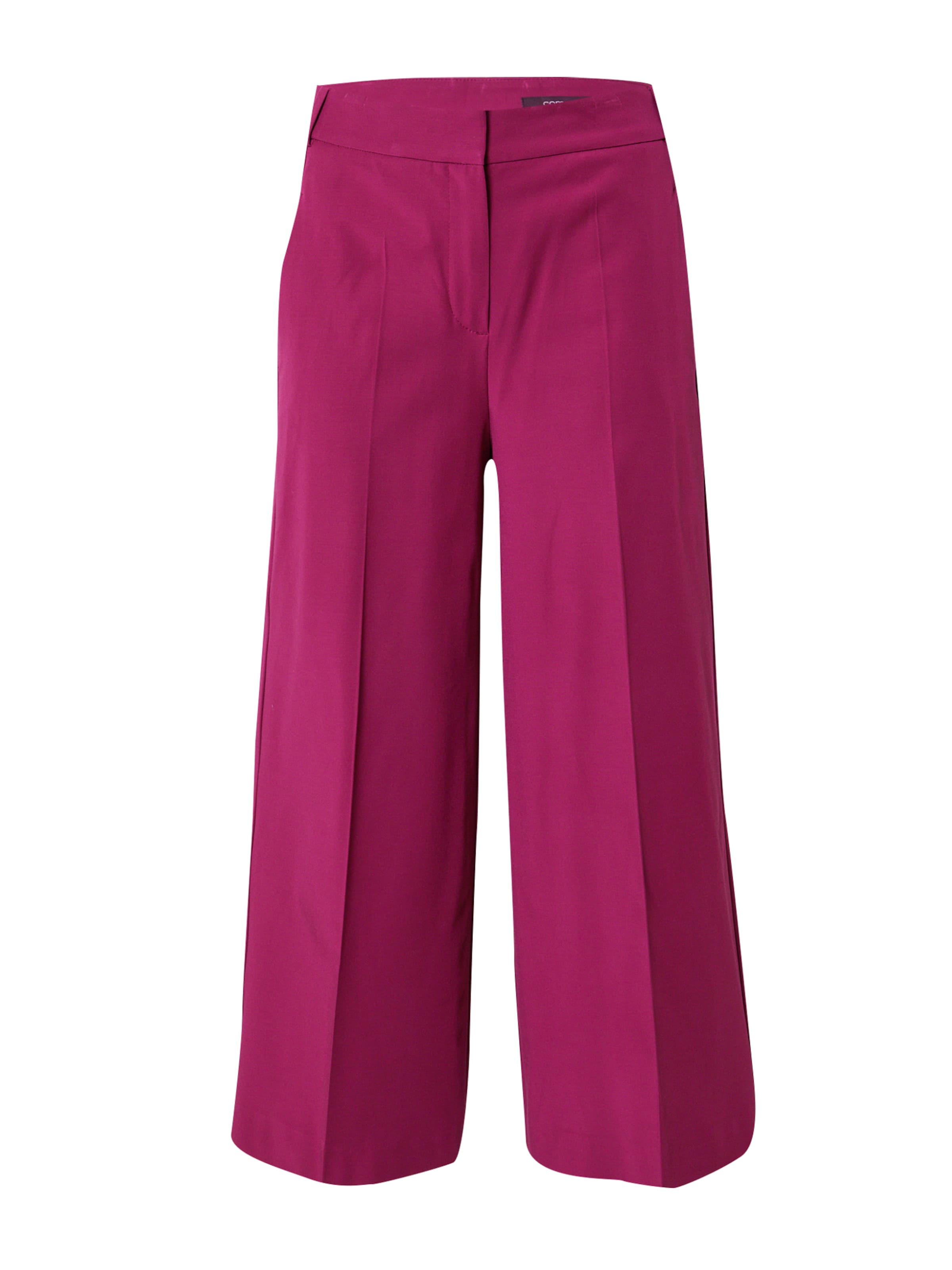 COMMA Trousers with creases in 32 in Fuchsia, Item view