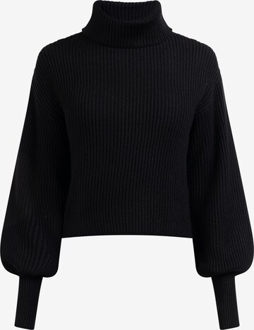 Pull-over 'Koosh' faina en noir : devant