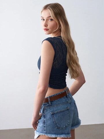 Dilvin Top in Blue