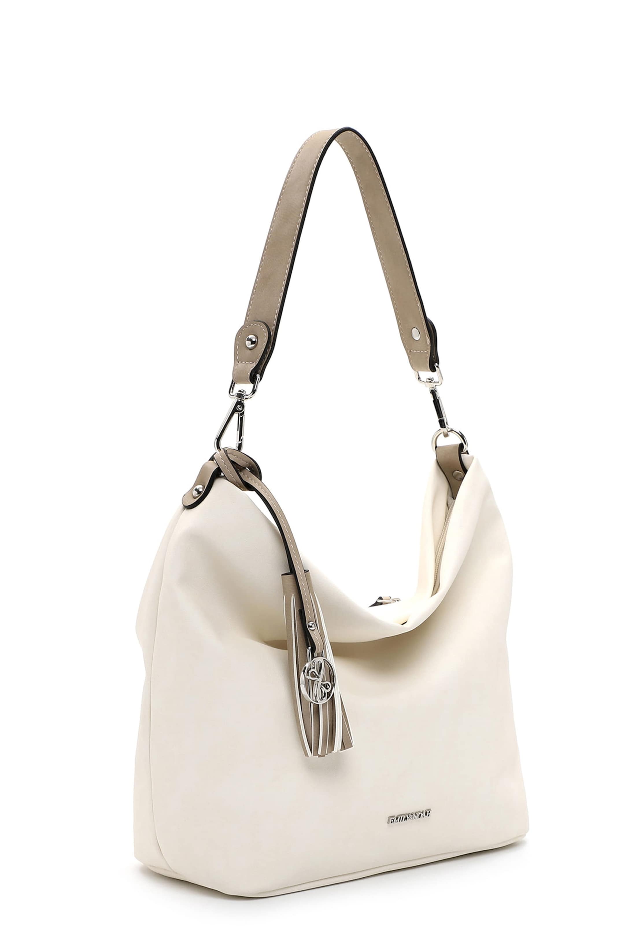 Emily & Noah - Bolso de hombro 'Elke' en beige