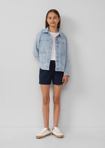s.Oliver Jacke in Blau: Vorderseite