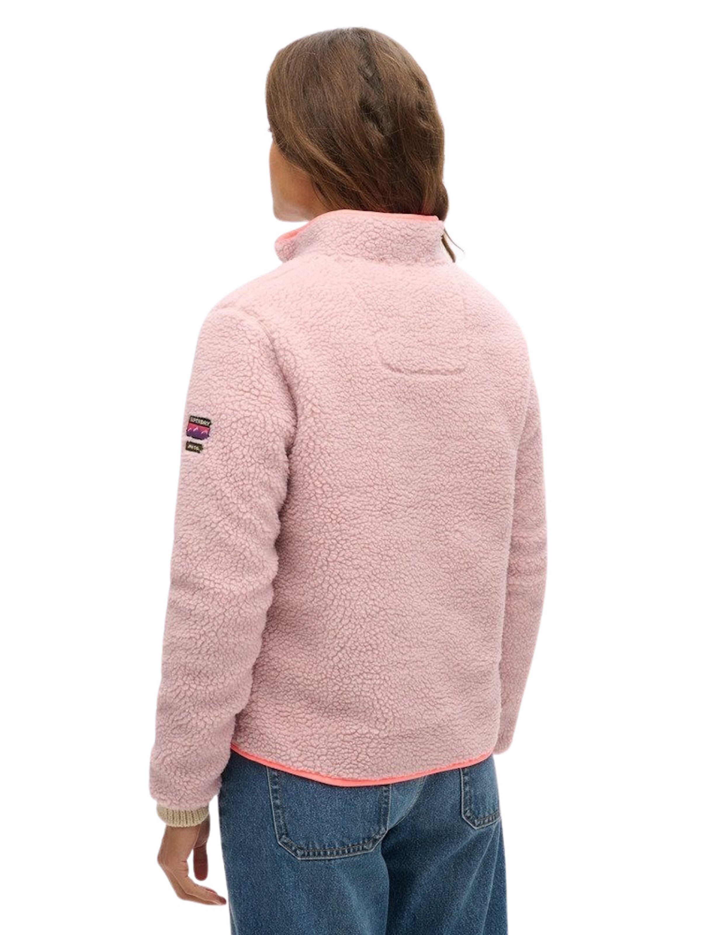 Superdry Polár dzseki - rózsaszín