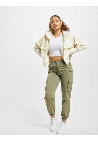 DEF Sweatjacke 'Jean' in Beige