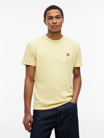 Tommy Jeans Shirt in Yellow: front