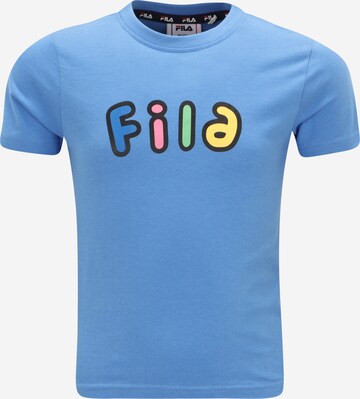 T-Shirt 'LAHR' FILA en bleu : devant