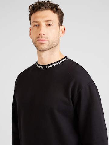 Sweat-shirt QS en noir