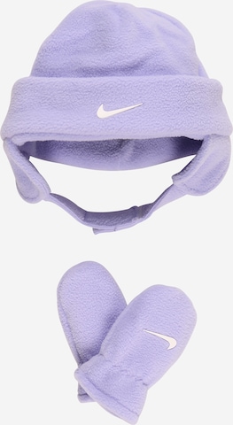 Bonnet Nike Sportswear en violet : devant