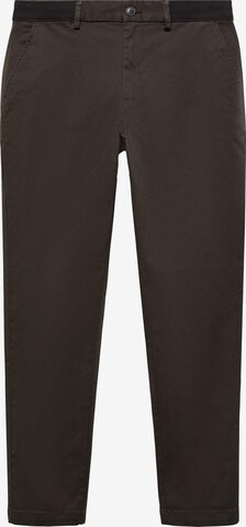 MANGO MAN Broek 'Prato' in Bruin: voorkant