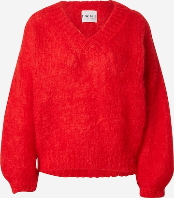 TWNS THE LABEL Pullover 'Engelwood' i rød: forside