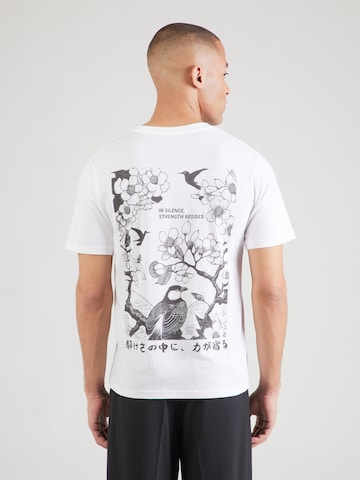 JACK & JONES T-Shirt 'JJOSAKA' in Weiß: Vorderseite