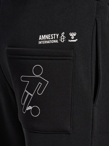 Hummel Regular Workout Pants 'Amnesty' in Black