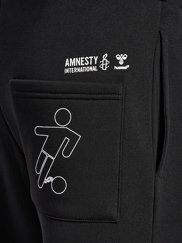 Hummel Regular Sporthose 'Amnesty' in Schwarz