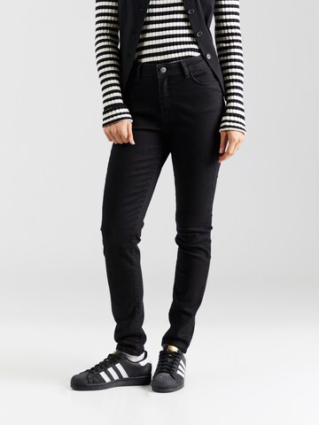 NÜMPH Regular Jeans 'SIDNEY' in Zwart: voorkant