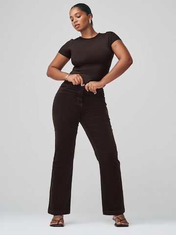 Next Bootcut Housut värissä ruskea: etupuoli