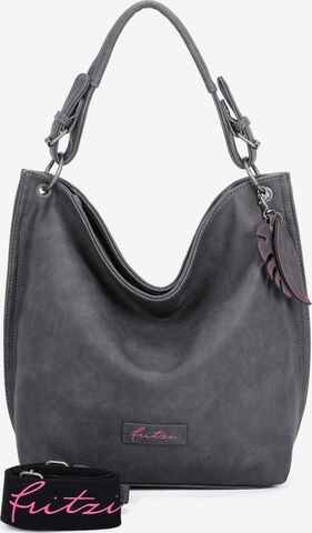 Sac bandoulière Fritzi aus Preußen en gris : devant