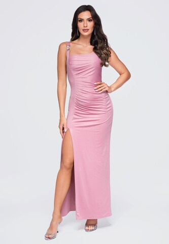 Ombre Avondjurk in Roze: voorkant